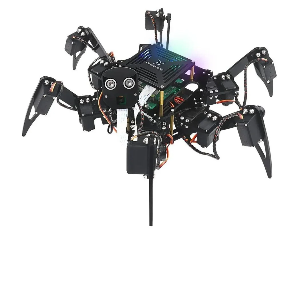 NEW Freenove Hexapod Robot Kit for Robotics Rasberry Pi 5 4 B 3 B+ Zero 2